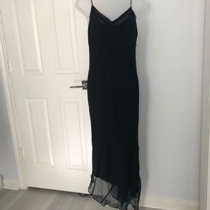 NWT BEADED STRAP SLIP DRESS 90s